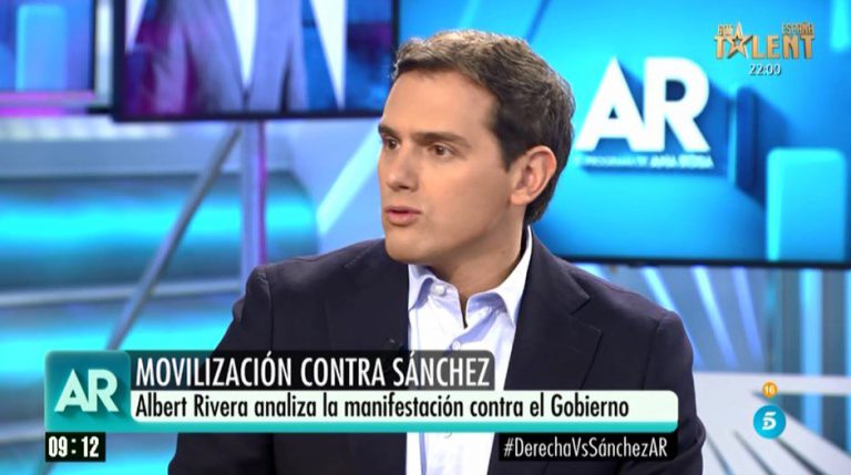 Rivera emplaza a los dirigentes del PSOE a “echar a Sánchez” para poder llegar a acuerdos