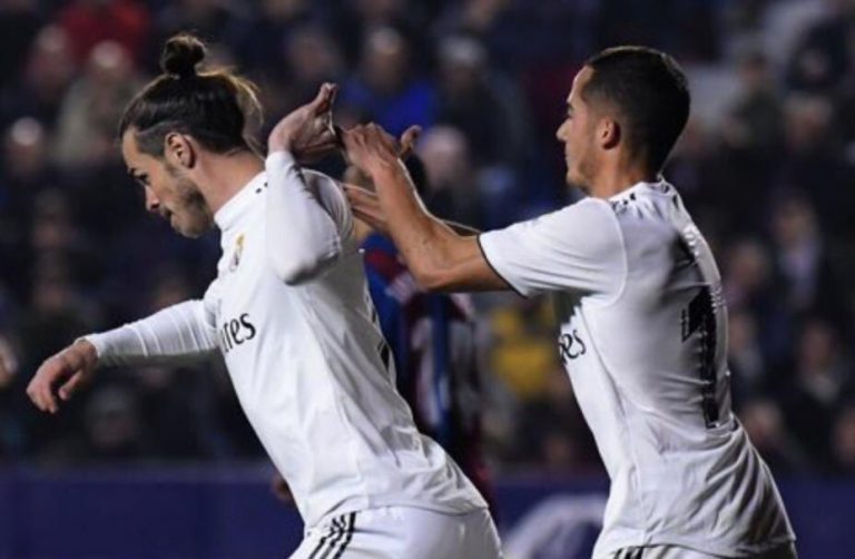 El feo gesto de Bale con Lucas Vázquez tras marcar un gol al Levante