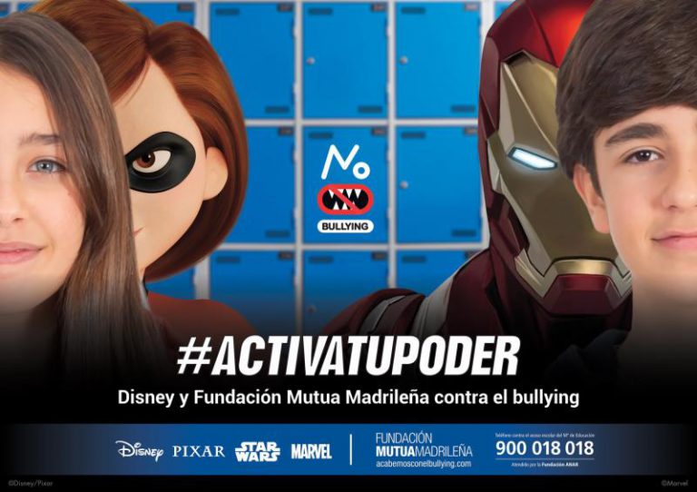 Superhéroes y personajes Disney ayudarán a menores testigos de acoso a luchar contra el ‘bullying’