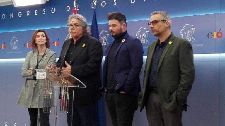 ERC registra su enmienda a la totalidad y descarta retirarla: «Nuestra posición está muy debatida»