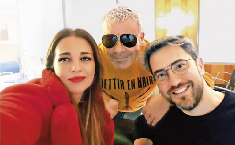 Jorge Javier Vázquez explica el trasfondo de esta foto con Paula Echevarría y Màxim Huerta