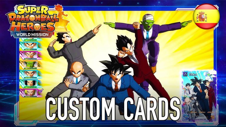 Así harás tus cartas en Super Dragon Ball Heroes World Mission