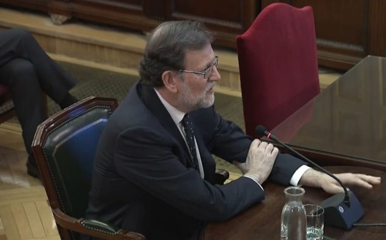 Rajoy afirma que “jamás” ha tomado una decisión sobre ningún dispositivo de seguridad”