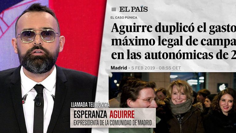 Esperanza Aguirre cuelga el teléfono en pleno directo a Risto Mejide