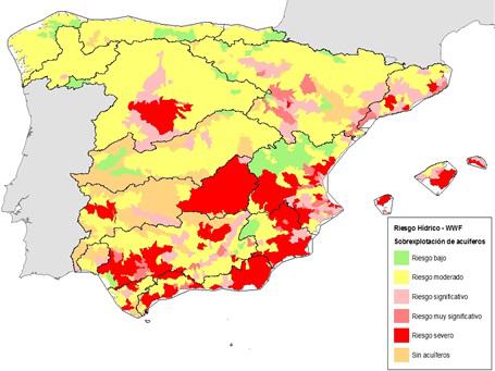 Un 25% de los acuíferos de España están gravemente sobreexplotados, según WWF