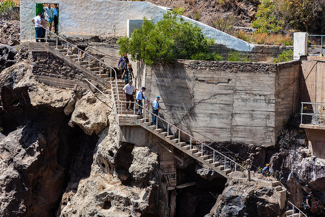 GRAN CANARIA: El proyecto de Chira-Soria prevé un salto similar a la presa de Cueva Niñas