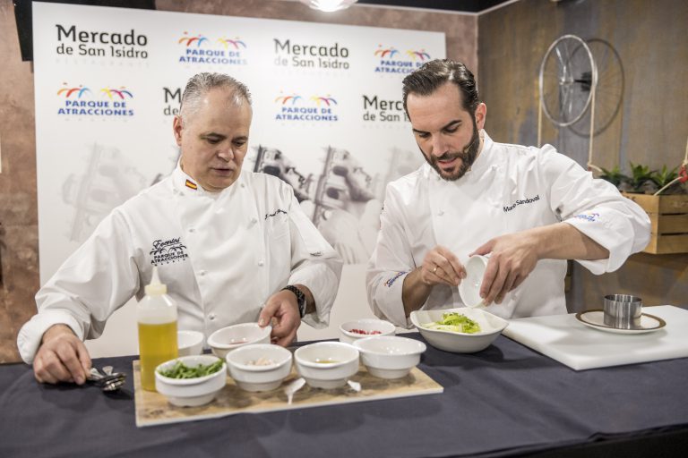 Mario Sandoval inicia los actos del 50º aniversario del Parque de Atracciones, reinventando la cocina tradicional madrileña