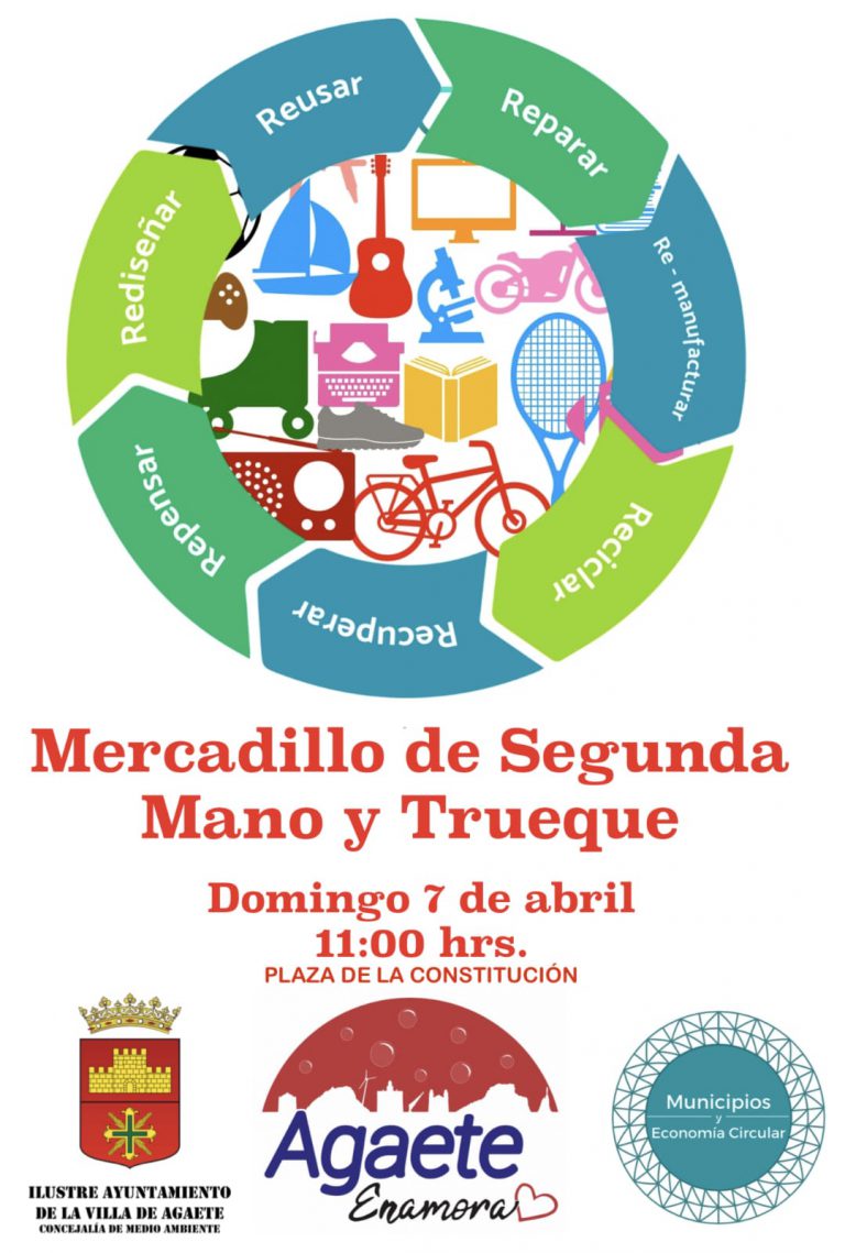 Agaete apuesta por el medio ambiente con la celebración del Mercadillo de Segunda Mano y Trueque