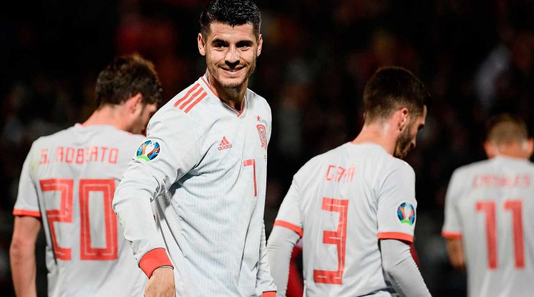 Morata se reivindica ante Malta