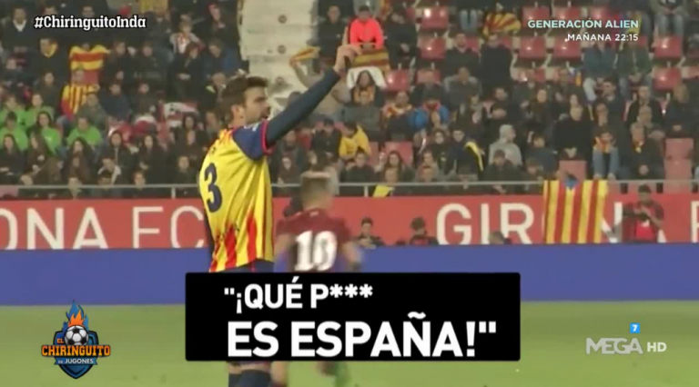 El comentado gesto de Piqué hacia unos aficionados que insultaban a España