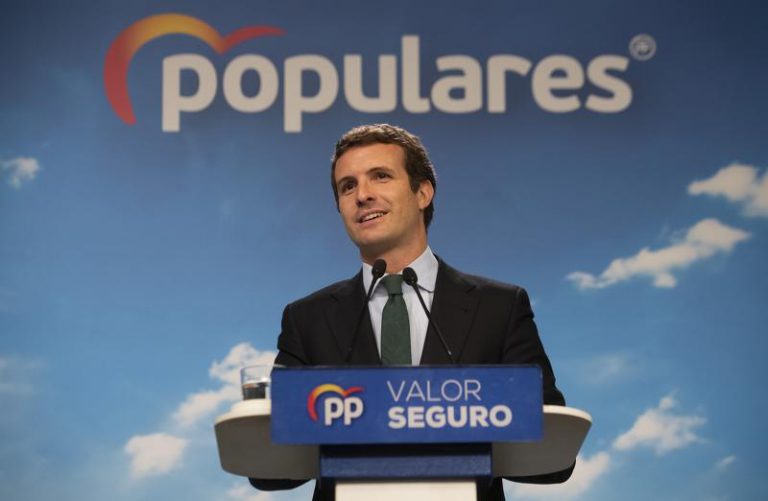 Casado observa a Cs y Vox «contentos» de que Sánchez vuelva a gobernar