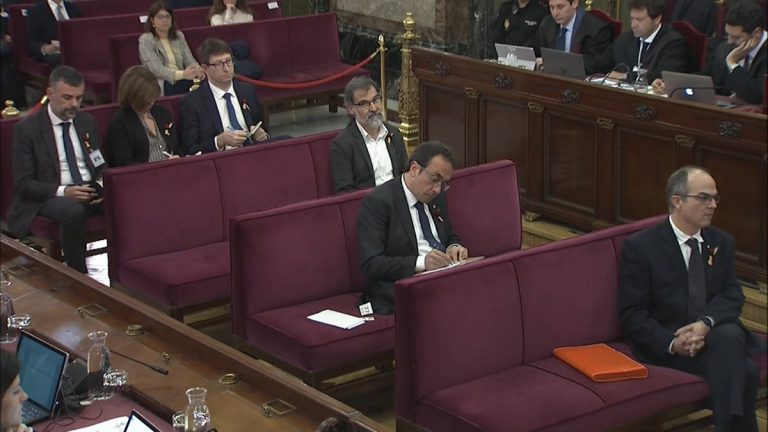 Testigos de las defensas reivindican el “civismo” del 20-S y el ambiente “tranquilo y de colaboración” en la sede de Economía