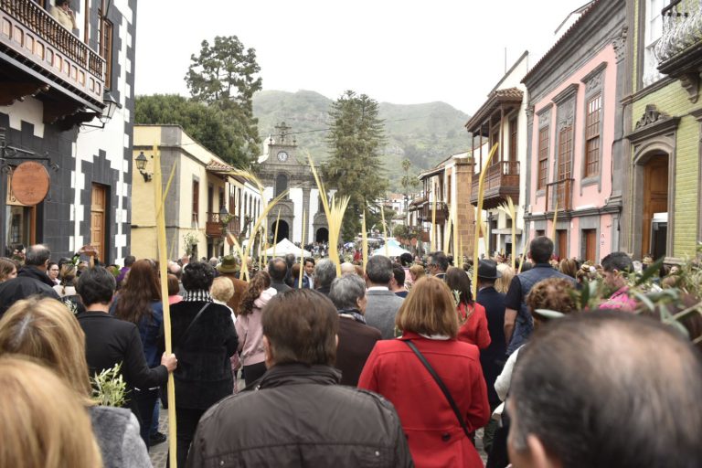 TEROR: La Semana Santa en Teror inicia sus procesiones el domingo con la Bendición de Ramos y la Burrita