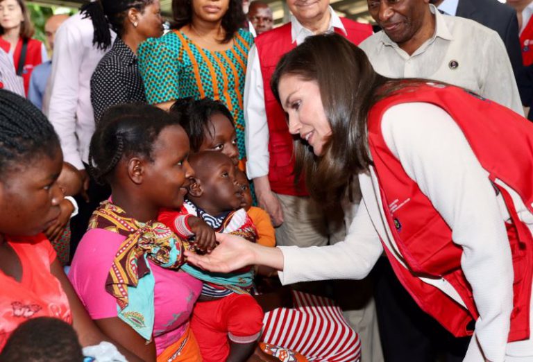 Letizia, ejemplo de solidaridad en Mozambique