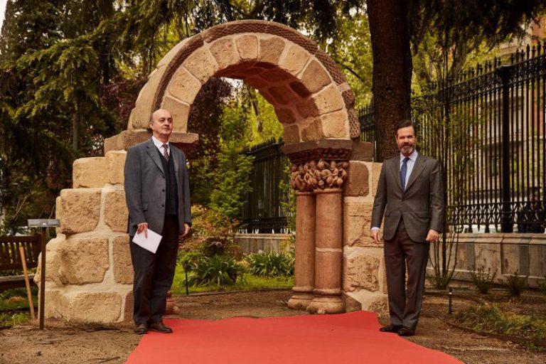 Imprimen en 3D el Arco de San Pedro de las Dueñas (siglo XII) a escala real