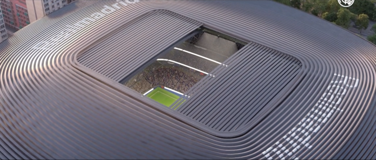 Las impresionantes imágenes de cómo será el nuevo estadio Santiago Bernabéu