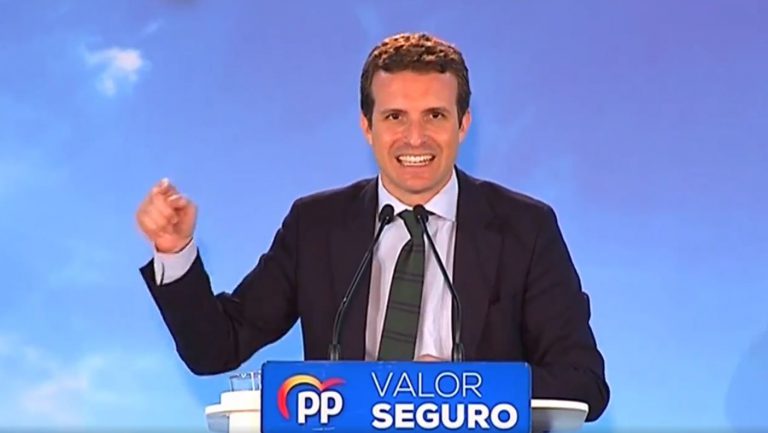 Casado acusa a Sánchez de «patrocinar la sedición» y «favorecer la recesión»