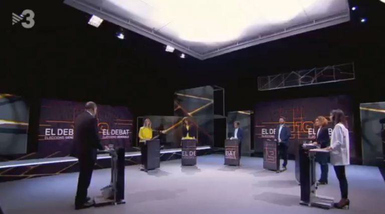 Arrimadas y Álvarez de Toledo cargan contra el moderador del debate en TV3 en pleno directo