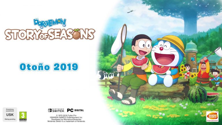 El entrañable Doraemon llegará en otoño a Nintendo Switch y PC