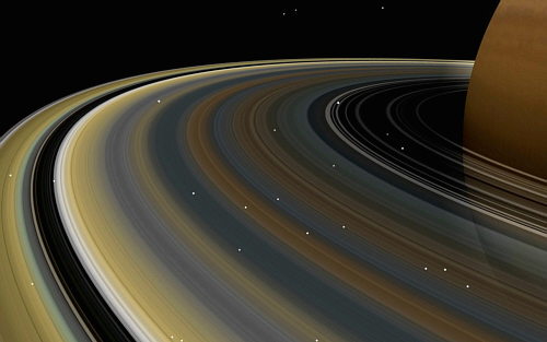 Detectan vientos huracanados en Titán, la mayor luna de Saturno