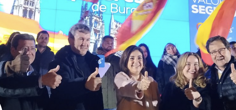 El PP podría gobernar en Burgos con el apoyo de Ciudadanos y Vox, con el 94% escrutado