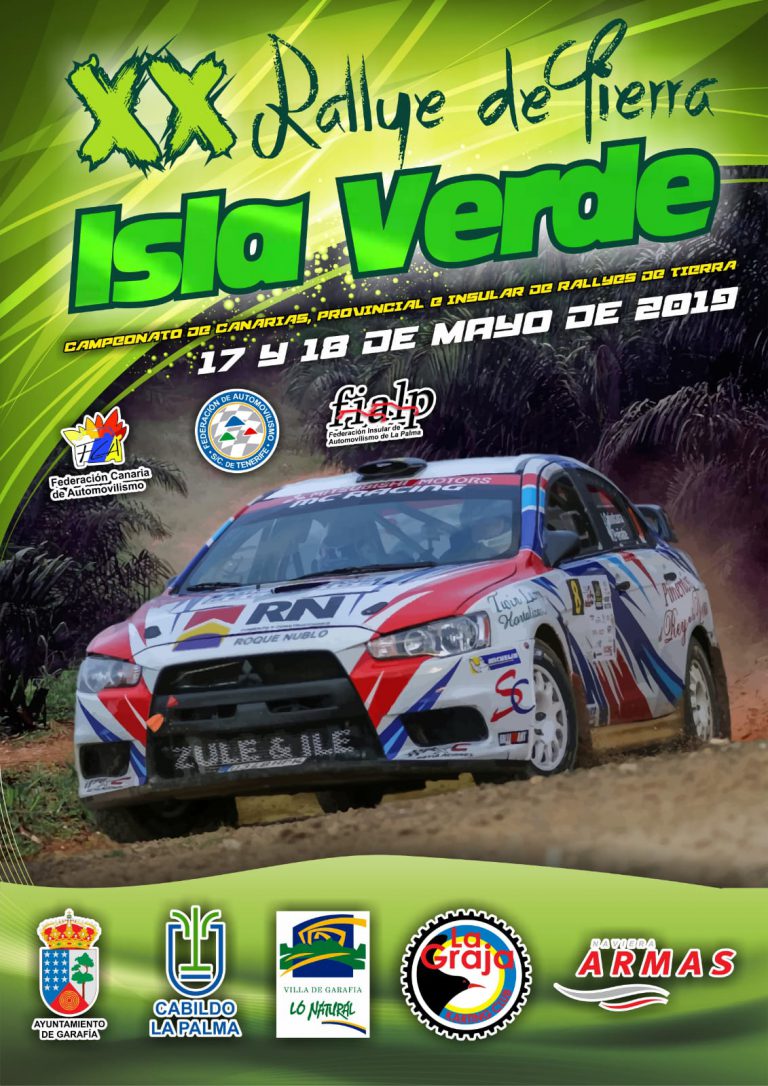 Jesús Tacoronte-Mariola Sáez abren la lista de 24 equipos del XX Rallye Isla Verde