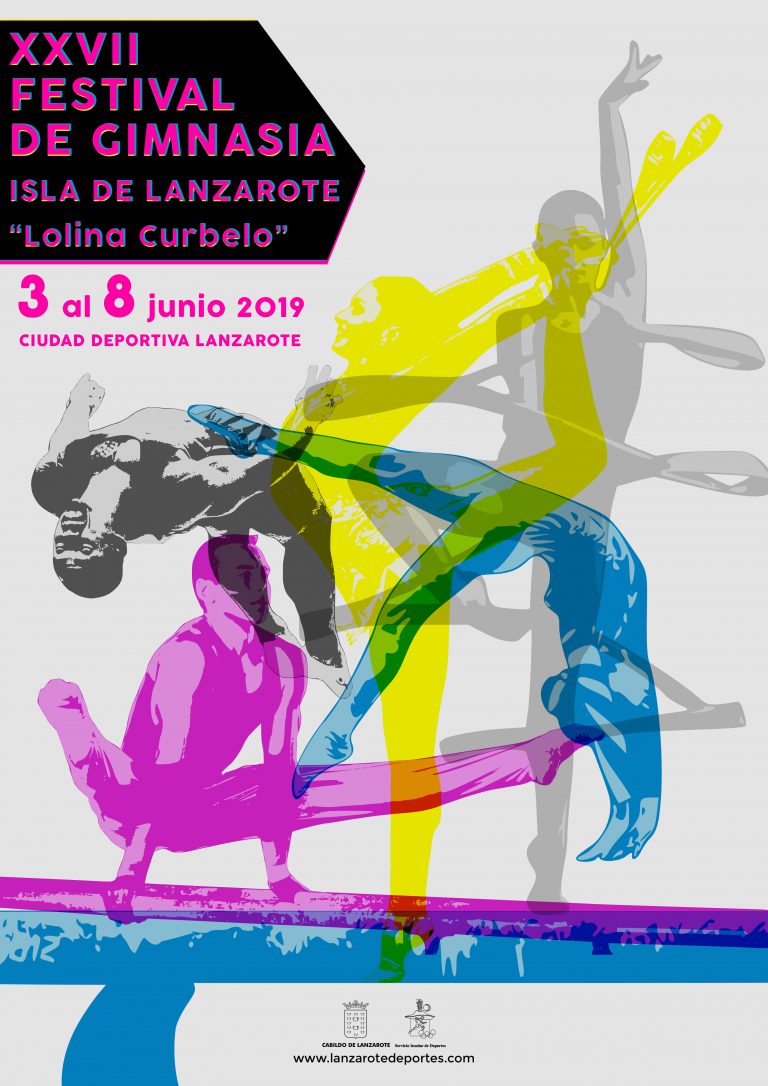 El XXVII Festival de Gimnasia Isla de Lanzarote ‘Lolina Curbelo’ se celebrará del 3 al 8 de junio en la Ciudad Deportiva