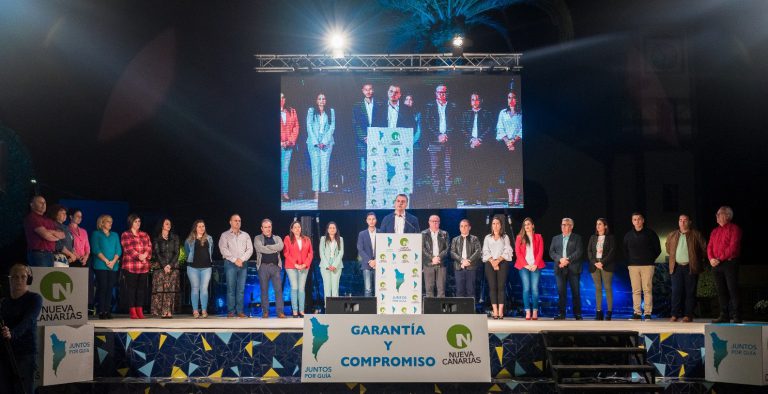 Juventud y experiencia en el equipo de Juntos por Guía –  Nueva Canarias a las elecciones Municipales, Liderado por Pedro Rodríguez Pérez