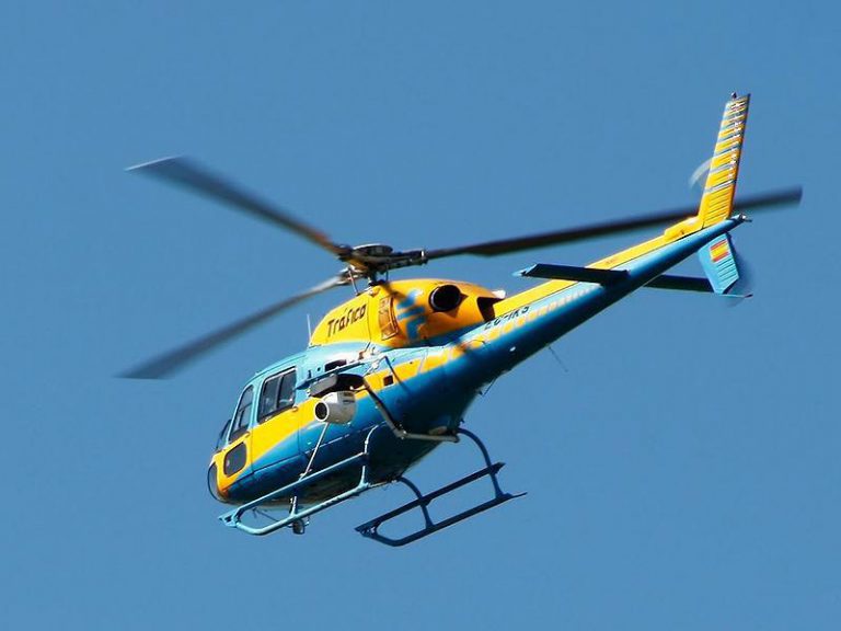 Mantener los helicópteros de la DGT cuesta casi 1,4 millones al año