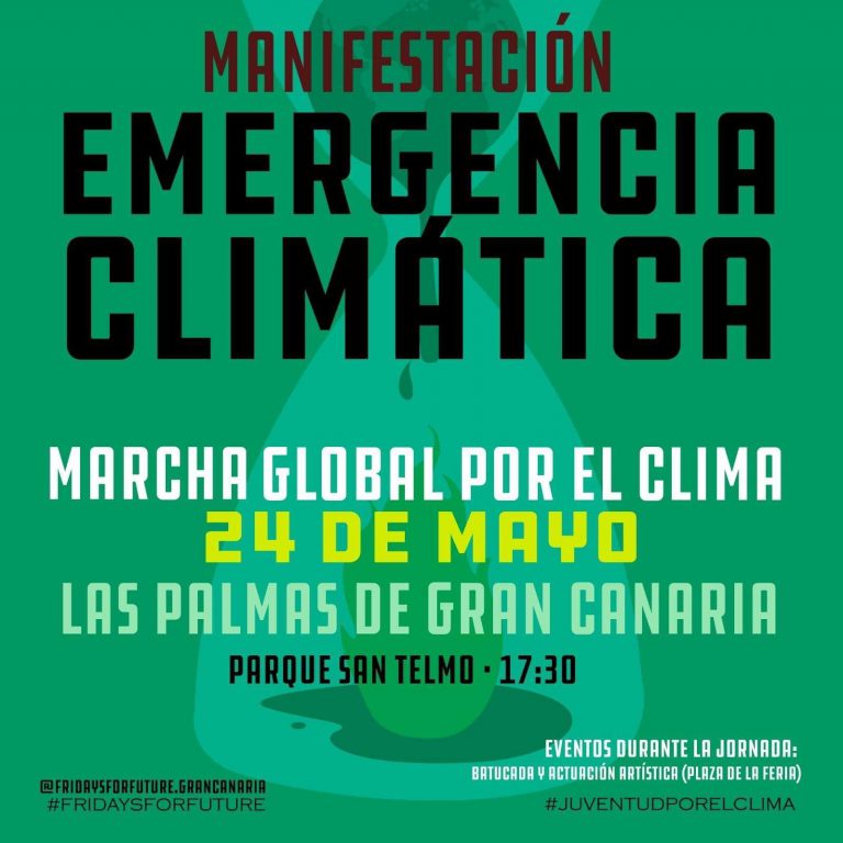 Ben Mageg muestra su apoyo a las manifestaciones convocadas este viernes por juventud por el clima