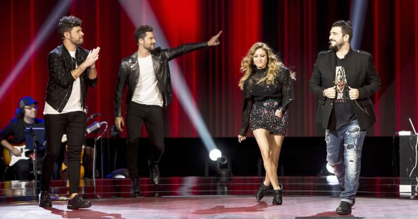 Los ‘zascas’ de una concursante a Paulina Rubio, protagonistas del arranque de ‘La Voz Senior’