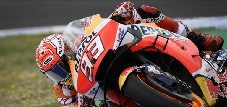 Márquez lidera el triplete español de MotoGP en Jerez