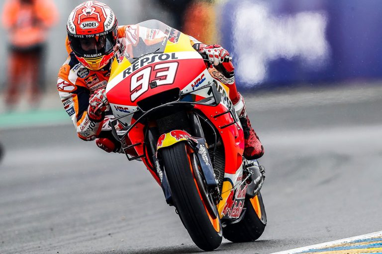 Márquez conquista Le Mans y afianza su liderato en MotoGP