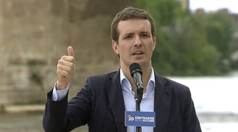 Casado defiende que el PP es la “alternativa moral” al PSOE