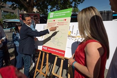 Elecciones 26M: Cuenca presenta su proyecto de intervención en los ríos de Granada