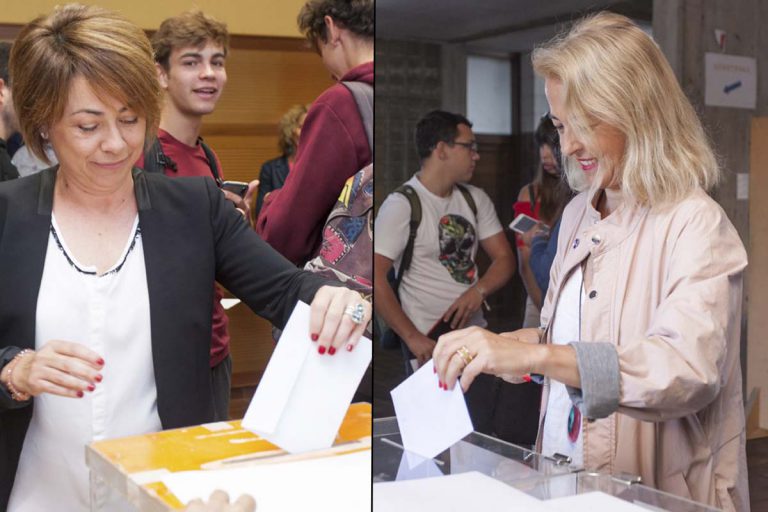 Rosa Aguilar y Gloria Rojas se disputarán en segunda vuelta las elecciones al Rectorado de la Universidad de La Laguna