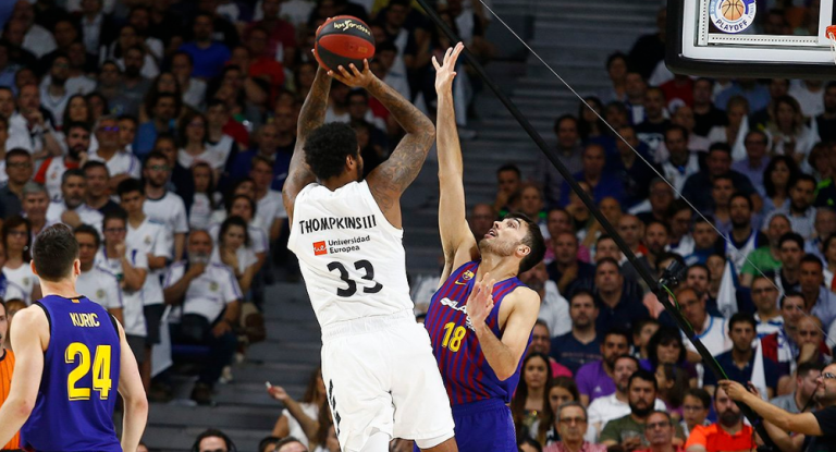 El Real Madrid da un fuerte golpe en el primer partido de la final de la Liga Endesa