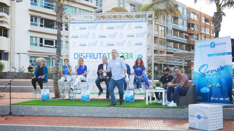 Las Palmas de Gran Canaria se suma a la lucha contra la contaminación marina con la campaña ‘0% plástico, 100% vida’