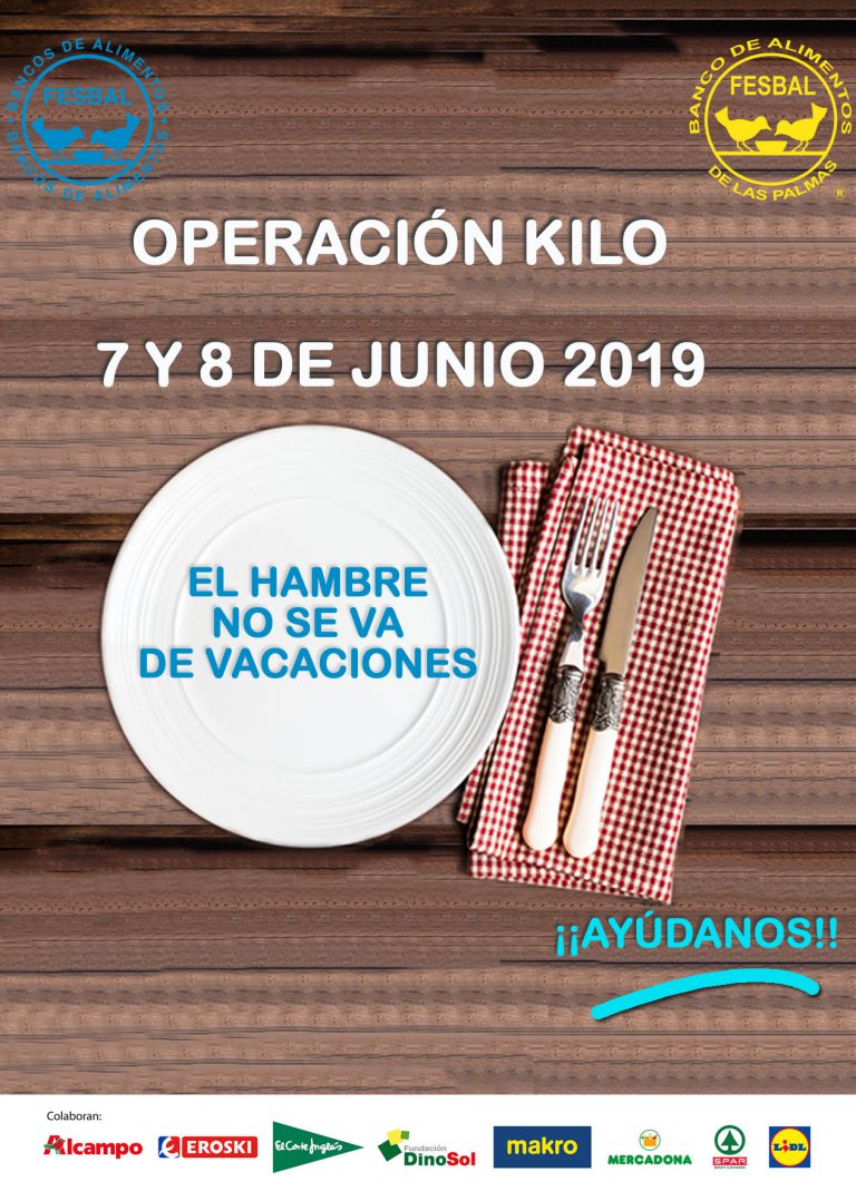 Colabora en la Campaña “El HAMBRE NO SE VA DE VACIONES”  donando alimentos no perecederos