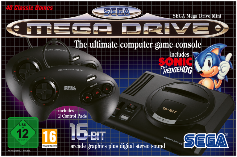 Tetris y Darius amplian a 42 juegos el catálogo de la próxima Mega Drive Mini