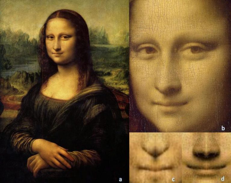 La sonrisa de Mona Lisa puede ser falsa por su asimetría