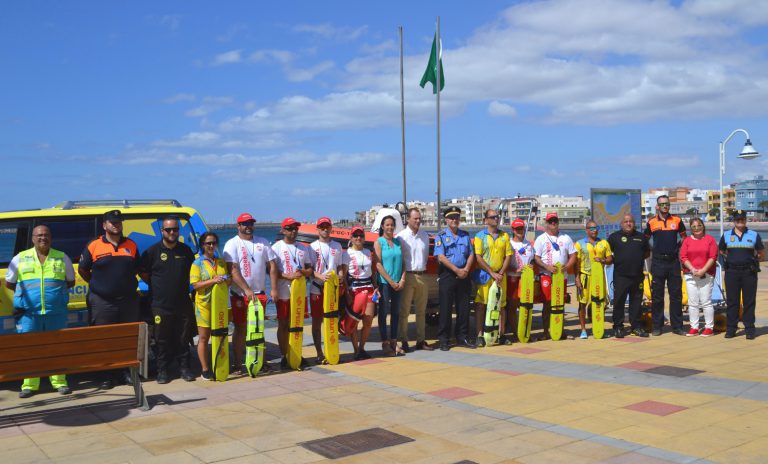 Las playas de la Villa de Agüímes vuelven a contar un verano mas con servicio preventivo