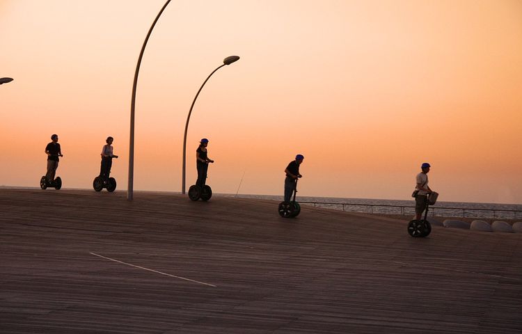 Segway, el medio de transporte favorito de los turistas para conocer la ciudad