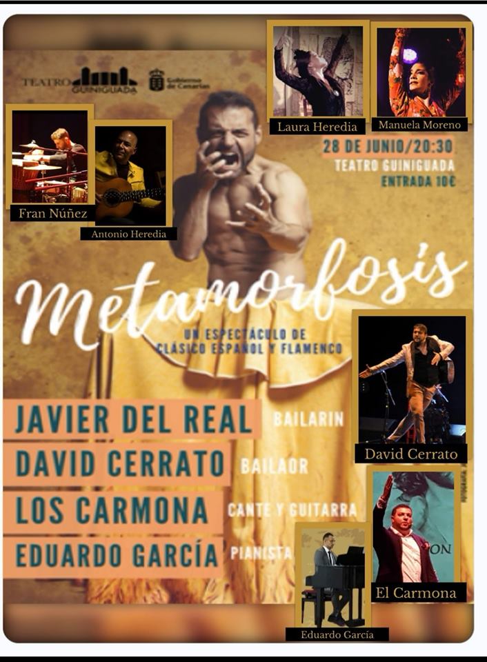 El Teatro Guiniguada acoge este viernes «Metamorfosis»