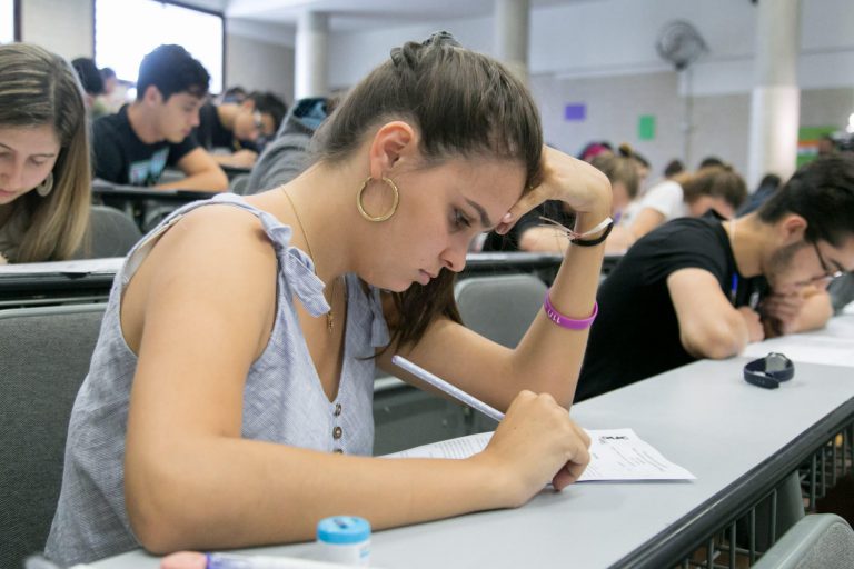 Este miércoles comenzaban sin contratiempos la EBAU en la Universidad de La Laguna