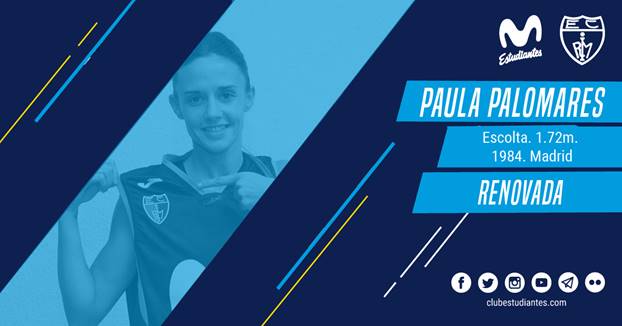 Paula Palomares, otra temporada con Movistar Estudiantes