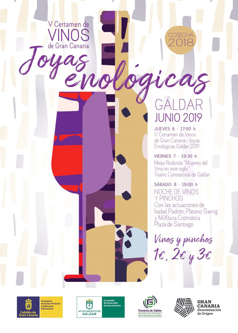 Gáldar elige los mejores vinos de Gran Canaria este fin de semana en su V Certamen de Joyas Enológicas