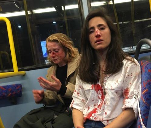 La brutal paliza a una azafata de Ryanair y su pareja en un autobús de Londres