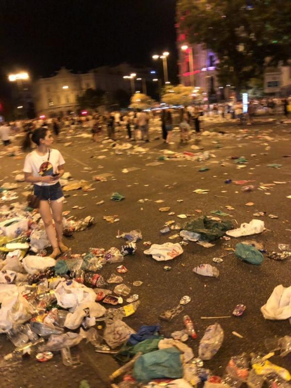 La manifestación del Orgullo deja 87,2 toneladas de basura