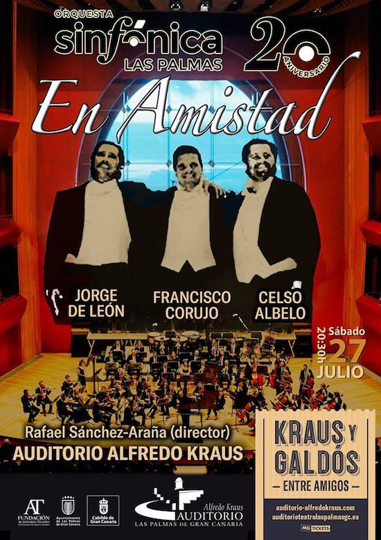 El Ayuntamiento organiza una nueva salida cultural para disfrutar del Concierto de la Orquesta Sinfónica de Las Palmas en su 20 aniversario